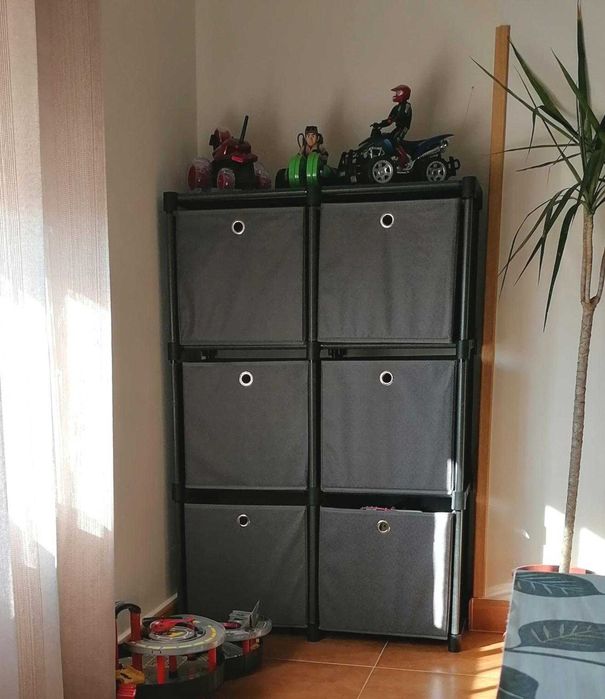 Pudełka do przechowywania modułowe wielofunkcyjne dom 6 sztuk