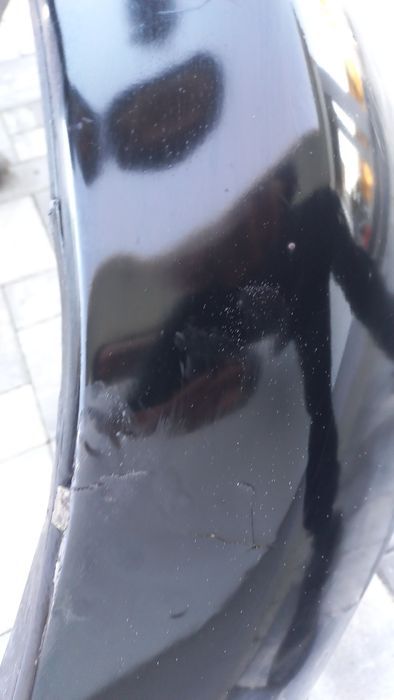 Audi a4 b5 95-99 zderzak przód przedni czarny ly9b