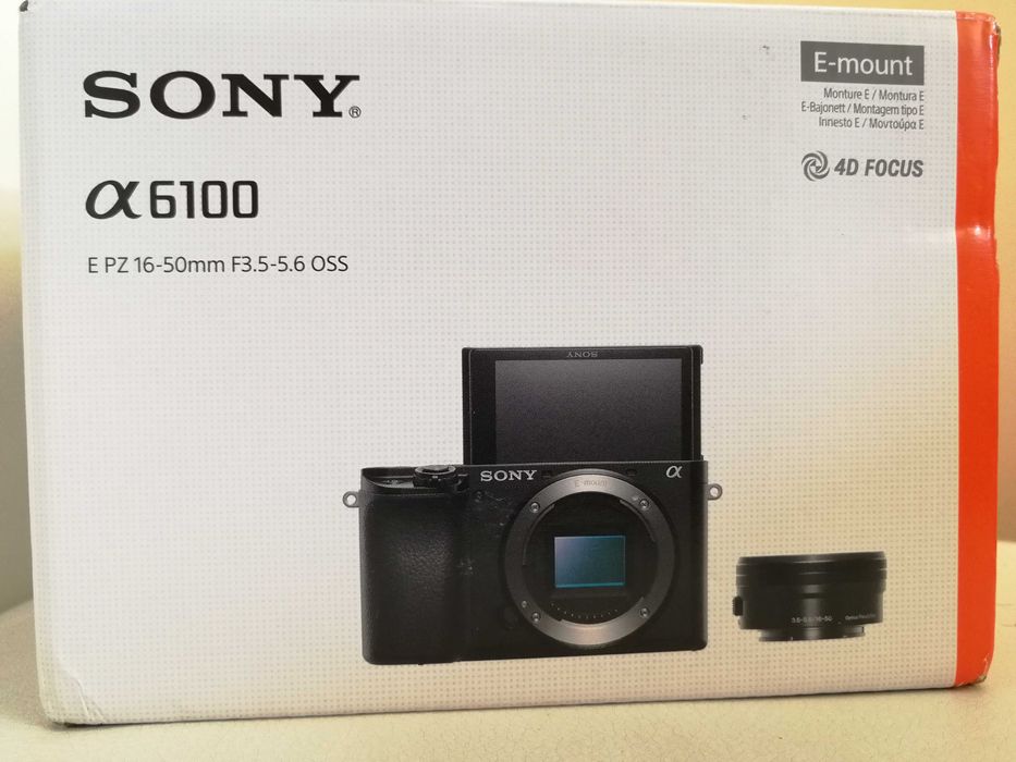 K' Sony a6100 + 2x bateria + SEL 18-55 - jak nowy