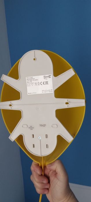 Lampa ścienna balon