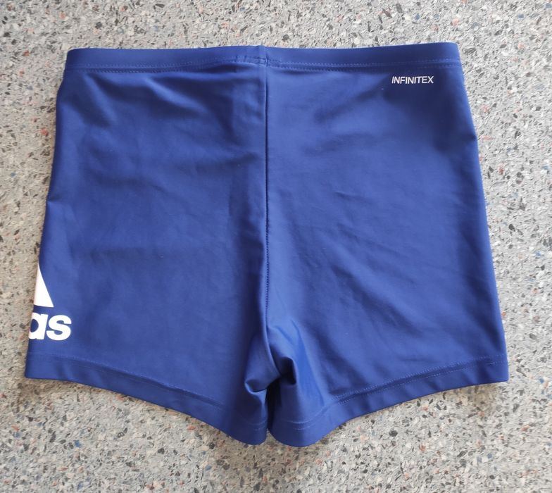 Темно-синие Плавки-боксеры Оригинал  Adidas, размер  M ( наш 46–48)