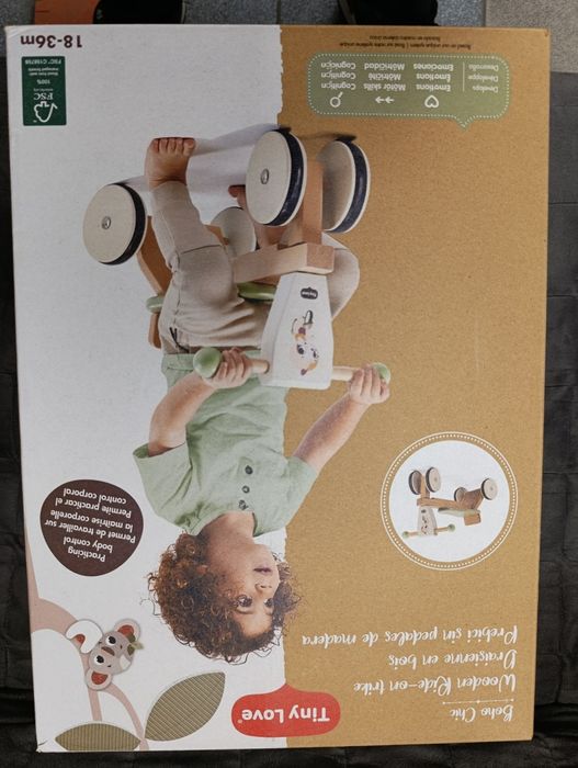 Tiny Love drewniany rowerek Chic Boho dla dziecka NOWY