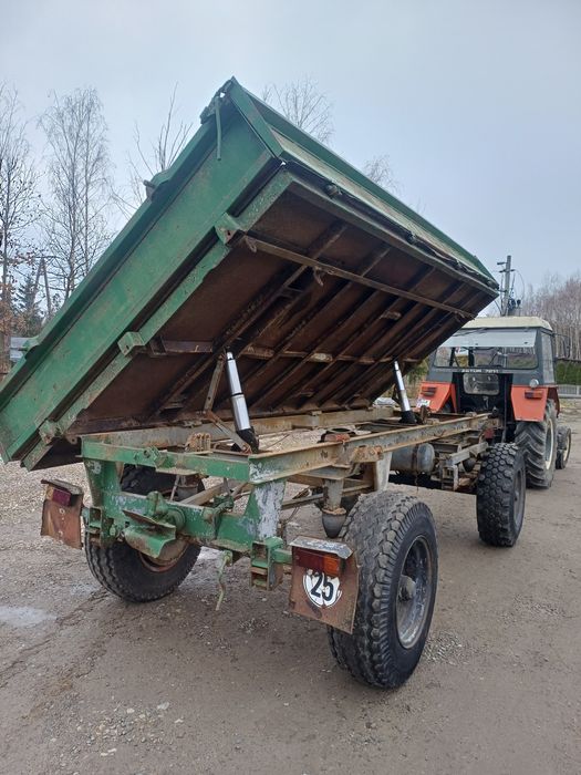 Przyczepa wywrotka ifa hw 60 hl 60.11 niemka 6 ton dokumenty