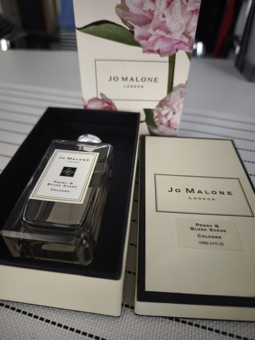 Jo Malon Peony&blush suede
