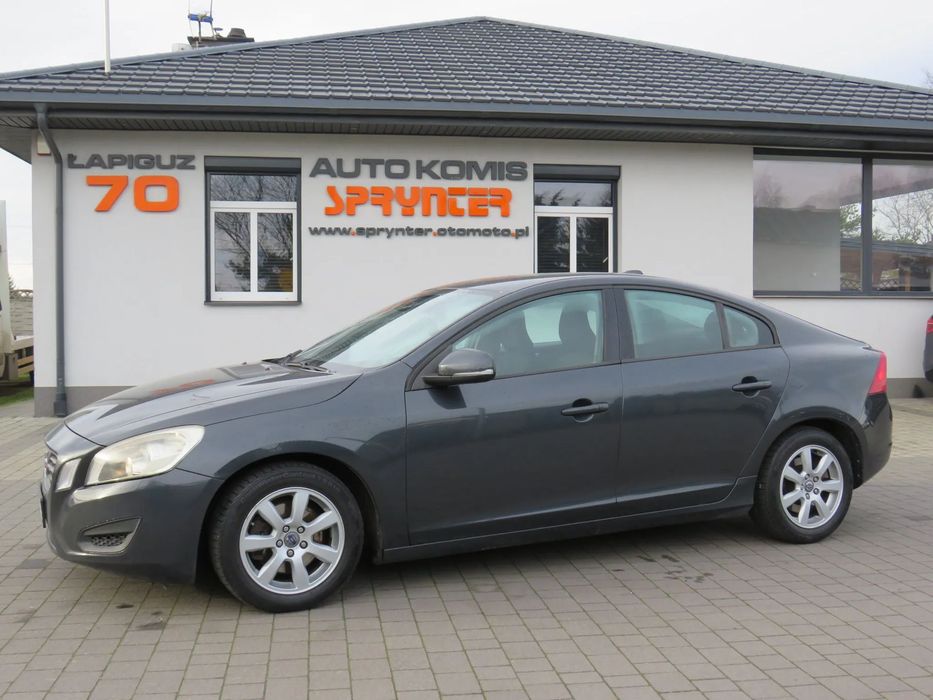 Volvo S60 2.0d 163Ps*Sedan*Manual*Navi*Tempomat*Alu 16*Faktura VAT-marża*OKAZJA*