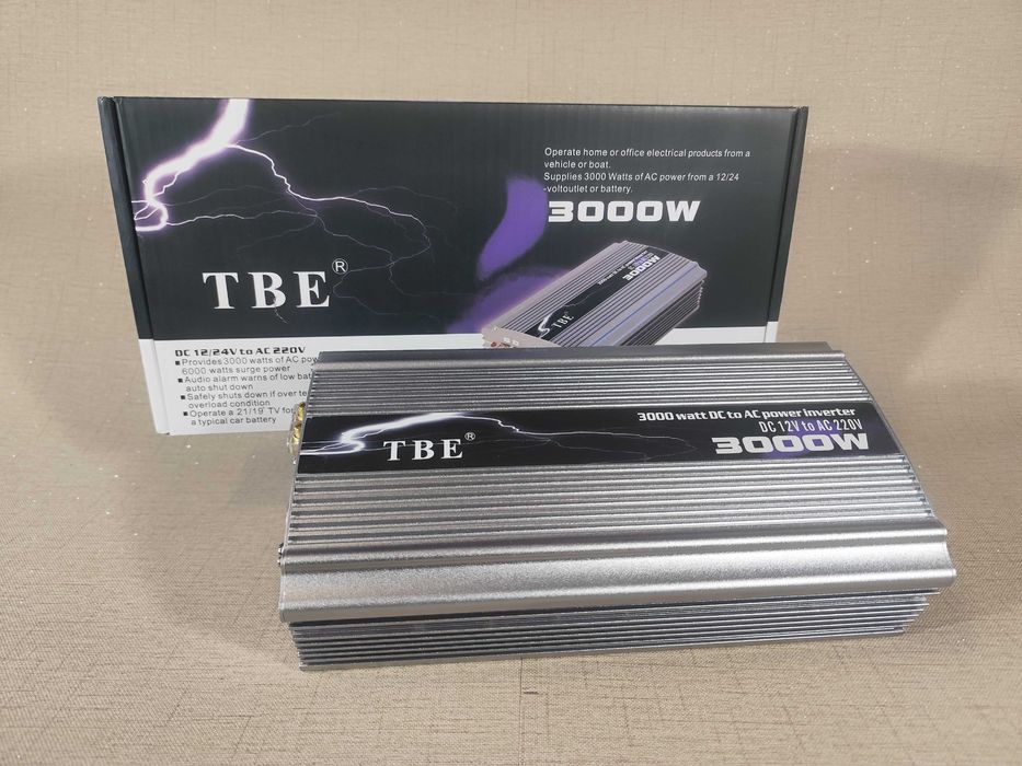Инвертор 12V-220V на 6000W | Мощный TBE