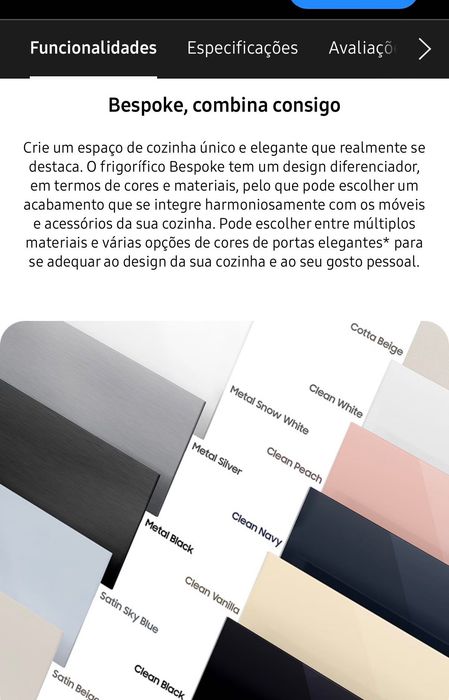 Frigorífico combinado SAMSUNG SAMSUNG RB34C7B5D22/EF
