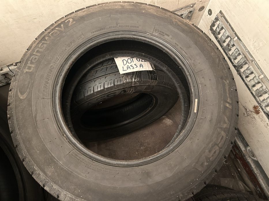 2x OPONY LETNIE LASSA TRANSWAY 2 225/65R16C 112/110R 2022/21r