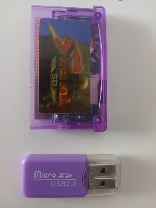Cartucho de jogos GBA