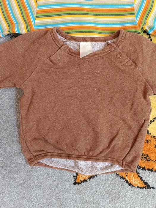 Zestaw bluzeczek chłopięcych r. 62 8 sztuk