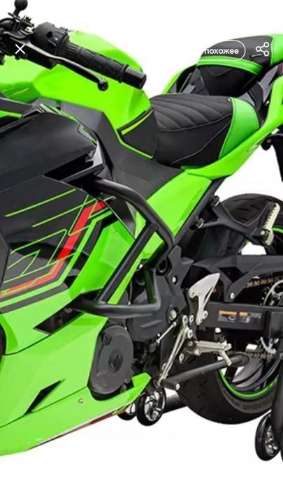 Дуги защиты Kawasaki Ninja 400 / 250 / 500 2018-2025: 7 800 грн
