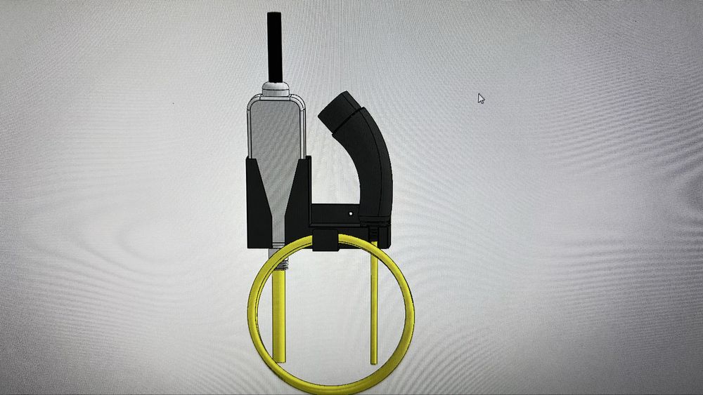 Suporte carregador VW