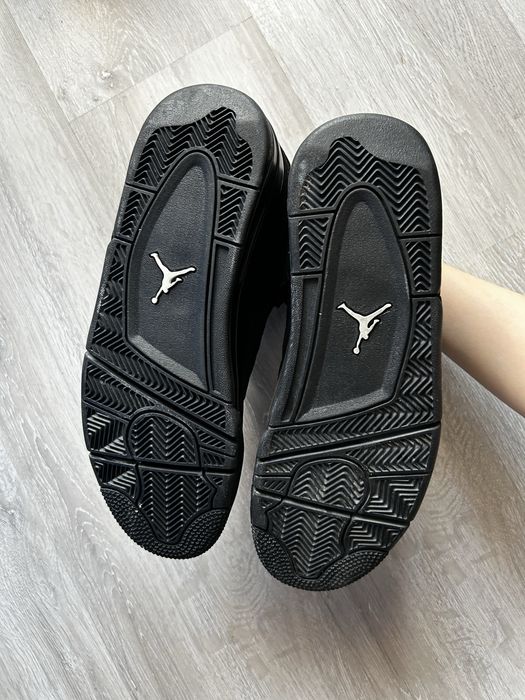 Кросівки Nike Air Jordan 4 Black Cat,розмір 45, нові