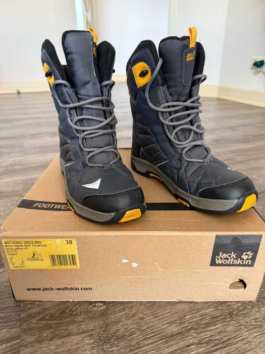 Черевики Снігоходи Jack Wolfskin Snow Ride Texapor EU 38 Устілка 25 см