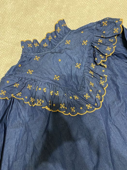 Нова блуза сорочка тонкий джинс