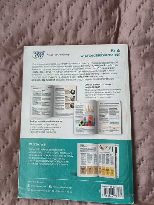 Sprzedam podręcznik KROK w PRZEDSIĘBIORCZOŚĆ
