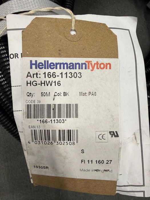 Zestaw peszli przemysłowych PA6 HellermannTyton, Helukabel | OKAZJA