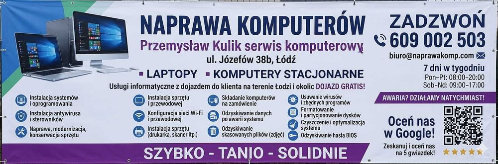 Naprawa Komputerów, Pogotowie komputerowe,
