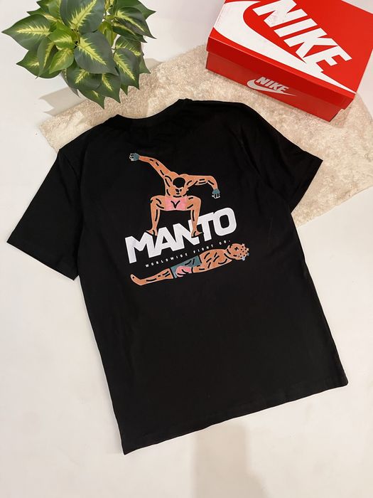 Футболка Manto Stomp / Чорна футболка Манто Стомп / Футболка Манто