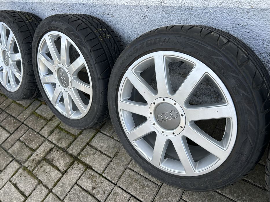 KOŁA LETNIE AUDI 5x112 17” + Firestone 225/45R17 2018r A3 8P