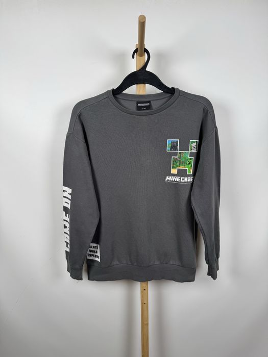 Minecraft szara bluza dziecięca 13-14 Y
