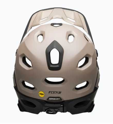 Kask rowerowy z odpinaną szczęką Bell FF Super DH MIPS Spherical rozm. 55-59 matte gloss sand/black wypinana szczęka