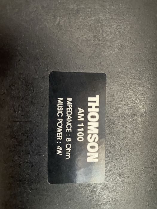 Głośniki Thomson Am 1100