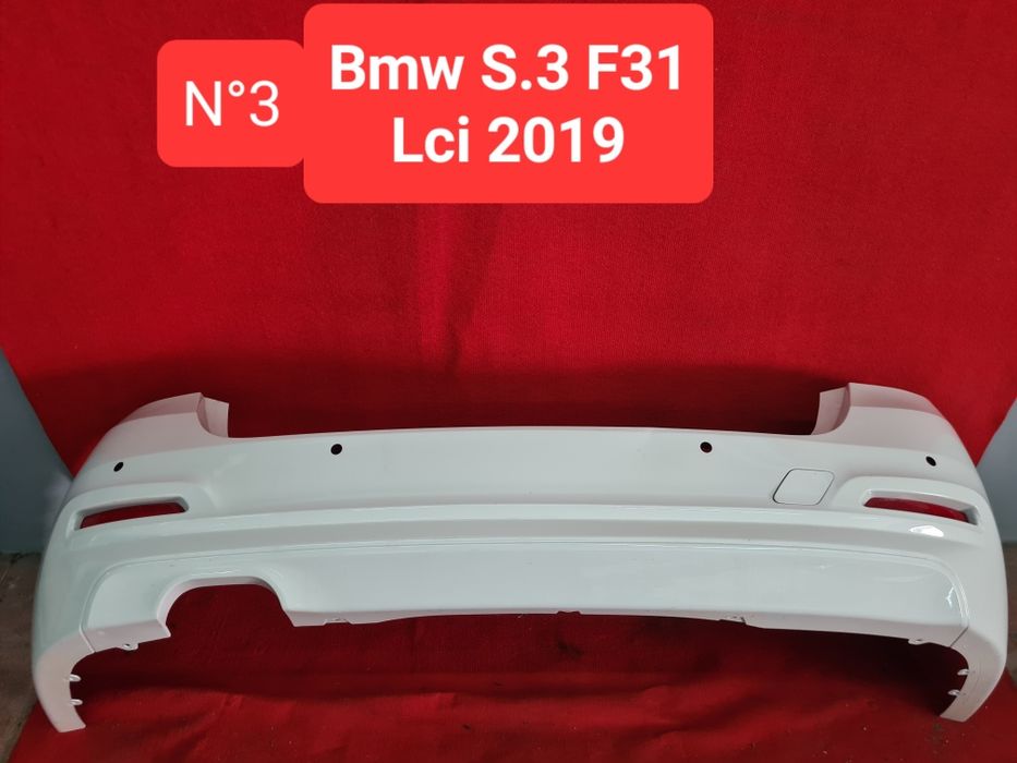 Parachoque trás original bmw serie 3 f31 lci 2019