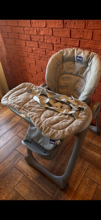 Стільчик для годування Chicco Polly Magic RELAX сірий