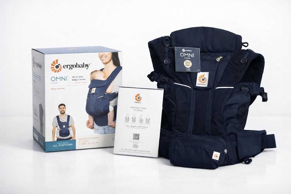 Marsúpio Ergobaby Omni Breeze - Azul Marinho