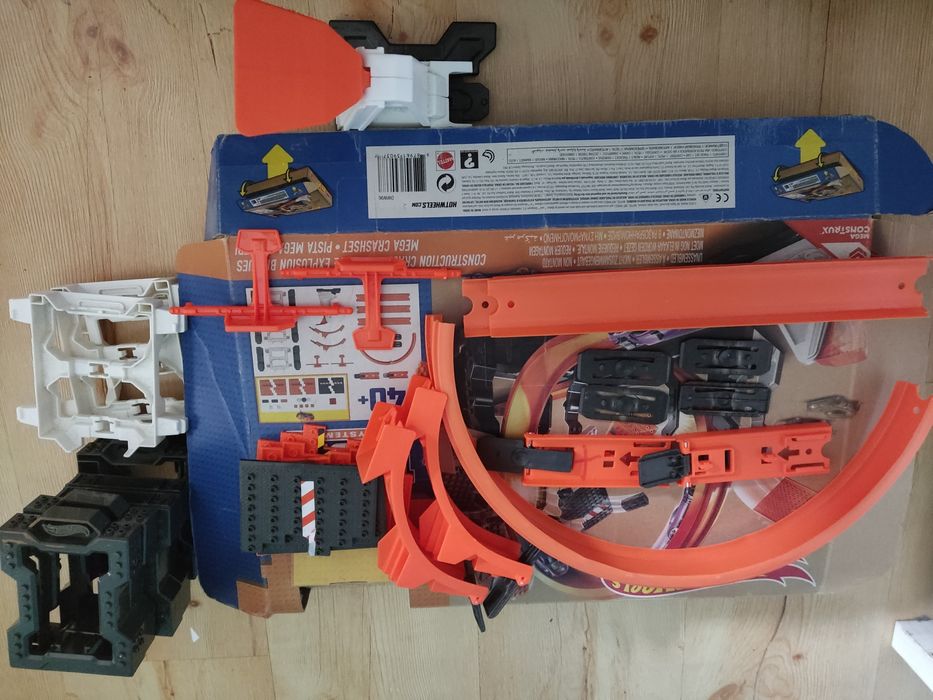 Hot Wheels  construction crash kit