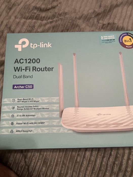 Роутер TP-Link Archer C50 AC1200.