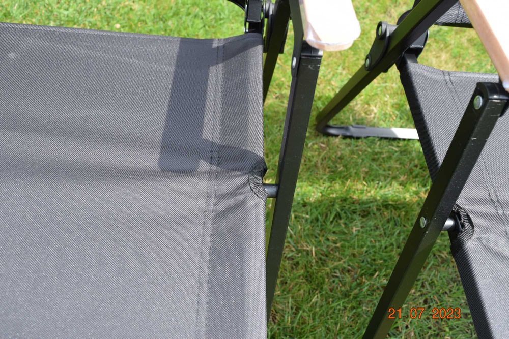 krzesło składane campigowe turystyczne drewno buk