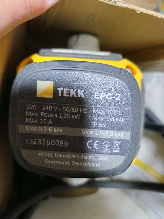 Продам пресконтроль Tekk Haus EPC2 - Автоматичний контролер тиску