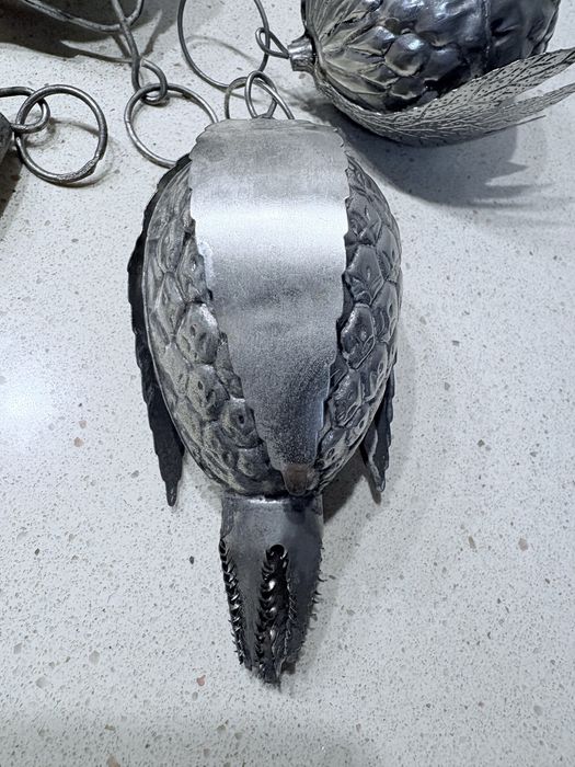 Grandes antigas peças de Balangandãs em metal cor prata - preço cada