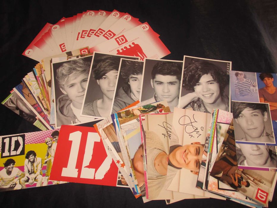 Colecção Postais One Direction 1D Photocards