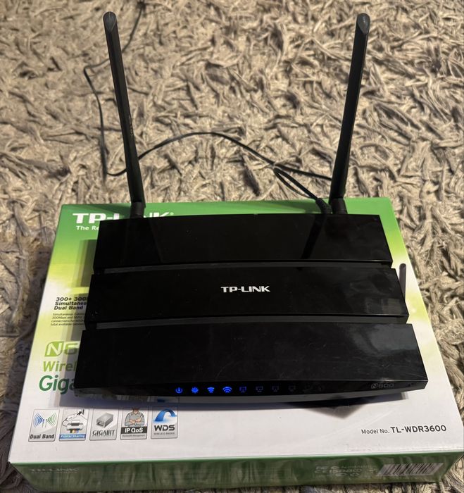 Router TP-LINK TL-WDR3600 N600 Wireles Dual Band Gigabit