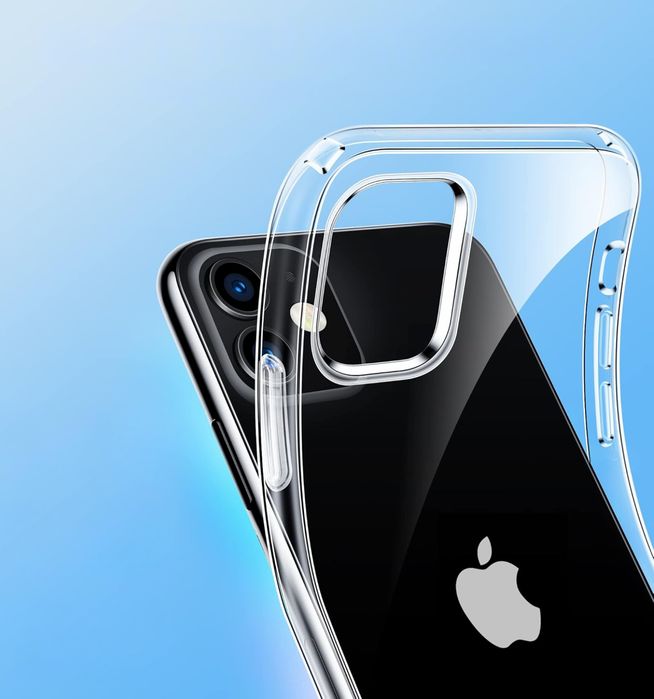 Etui Iphone 11 Przeźroczyste Obudowa Case Bezbarwna Clear Vakoo
