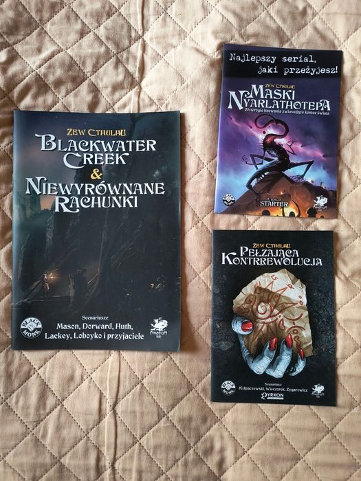 RPG dodatki do gry Zew Cthulhu