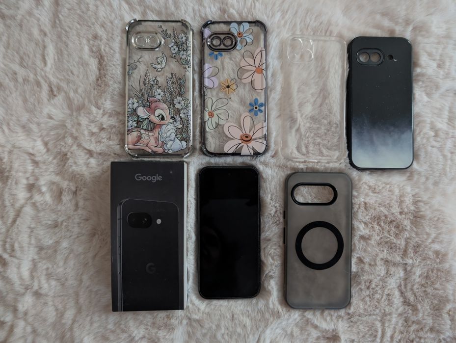 Google Pixel 9a 256GB obsidan zestaw, gwarancja