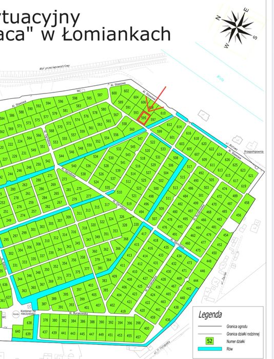 Działka ROD “Współpraca” Ogród działkowy Buraków Gmina Łomianki 300m2+
