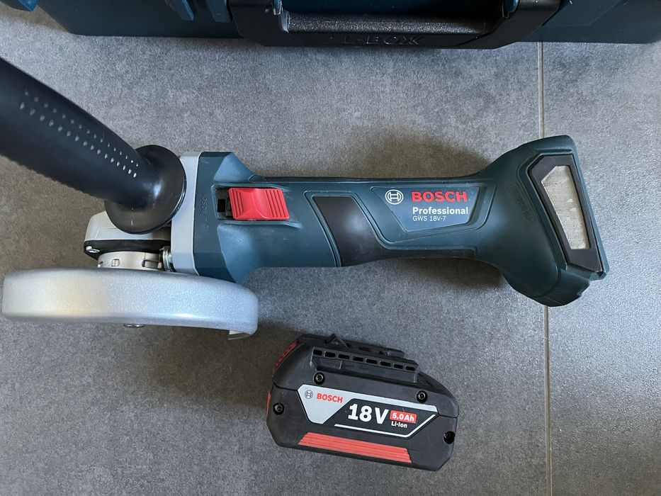 Безщіткова Акум. Болгарка Bosch GWS 18V-7