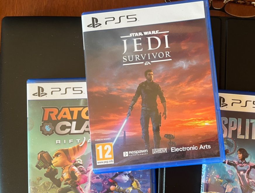 диск ps4 ps5 star wars jedi