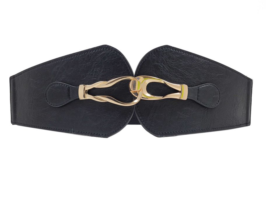 Pasek damski PIECES Kalinka ściągający Szeroki - rozm 75 - NOWY- Wyprz