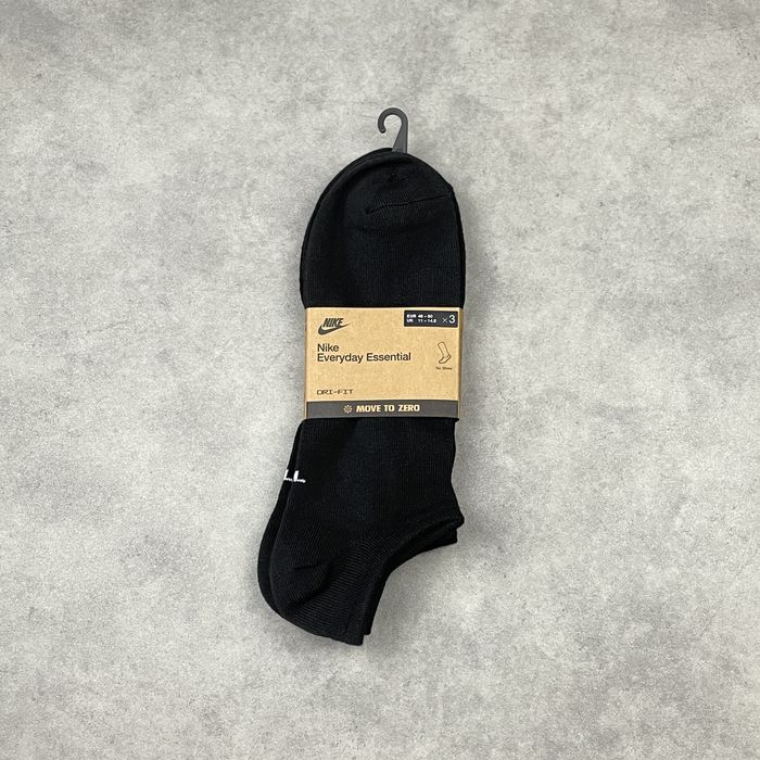 Набір шкарпеток NIKE Everyday Essential (EU 46-50) (3 Пари) Оригінал Чорні Чоловічі Спортивні Нові