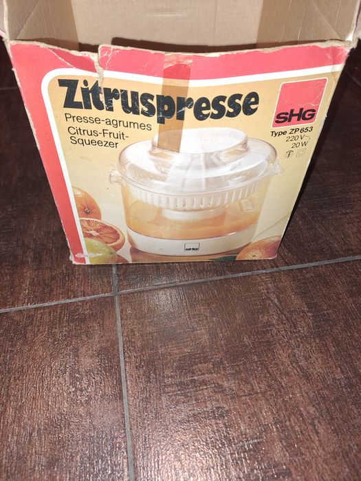 Elektryczna wyciskarka do cytrusów