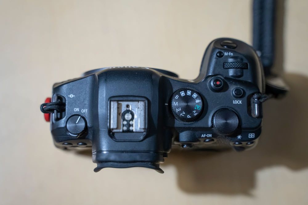 Canon EOS R6 — Corpo