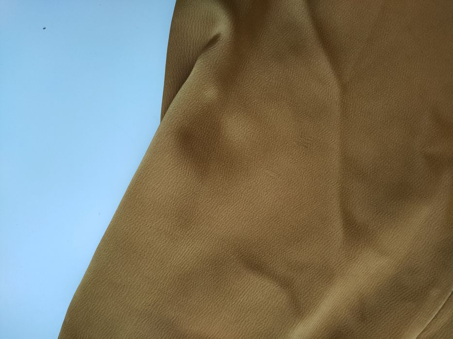 Sukienka maxi musztardowa