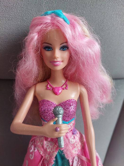 Zestaw lalek Barbie księżniczka śpiewająca piosenkarka