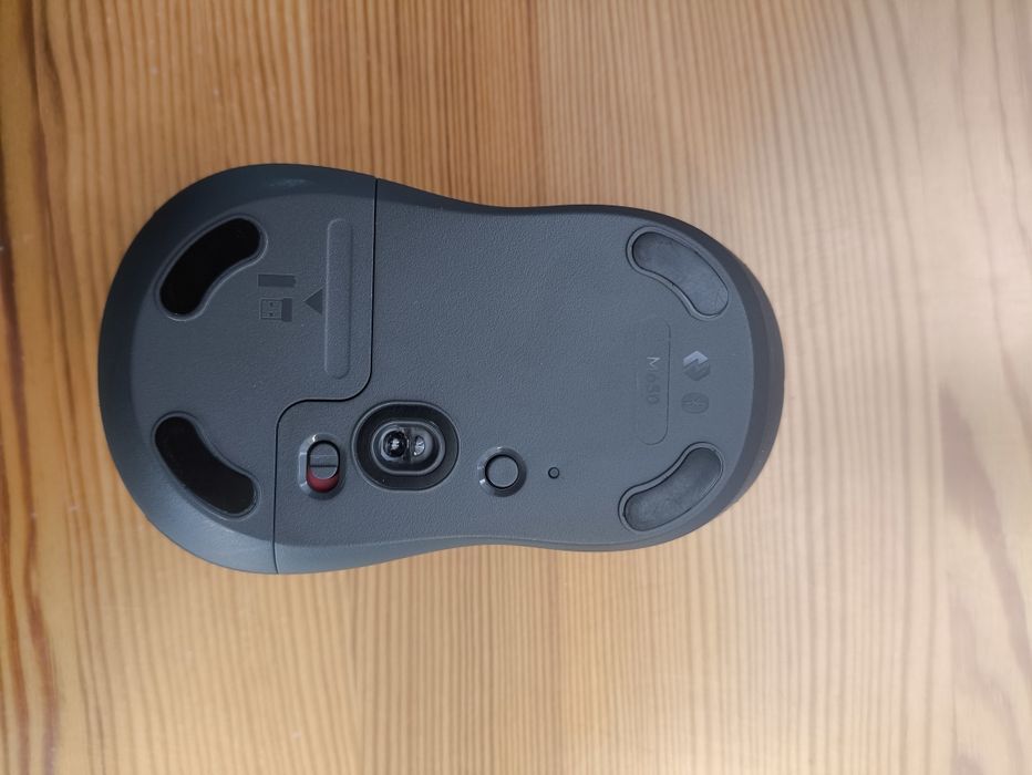 Grafitowa myszka Logitech M650